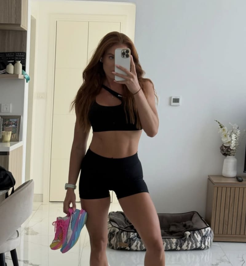 Hot model met mooi lijntje
