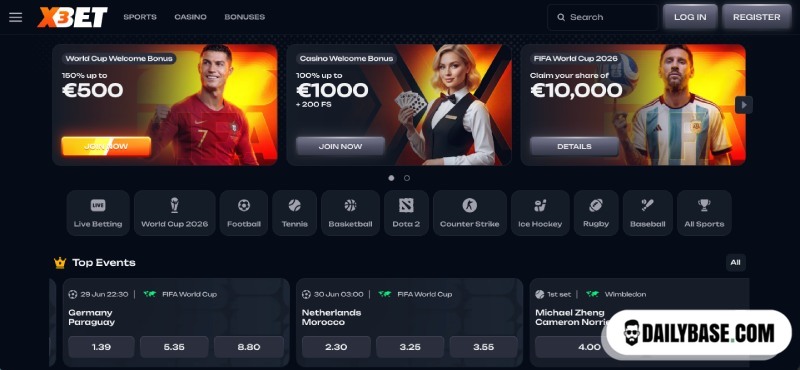 X3bet Screenshot