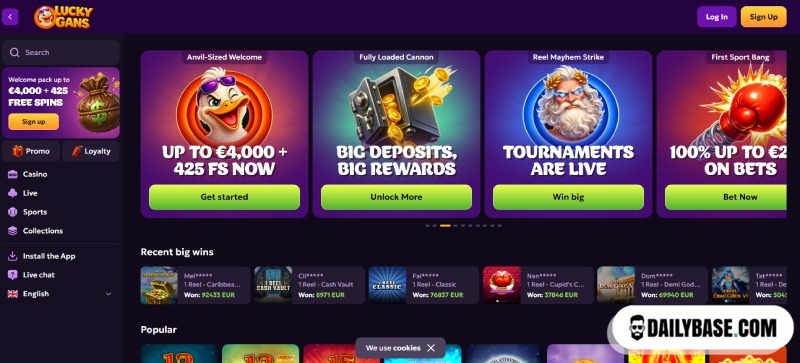 LuckyGans Screenshot