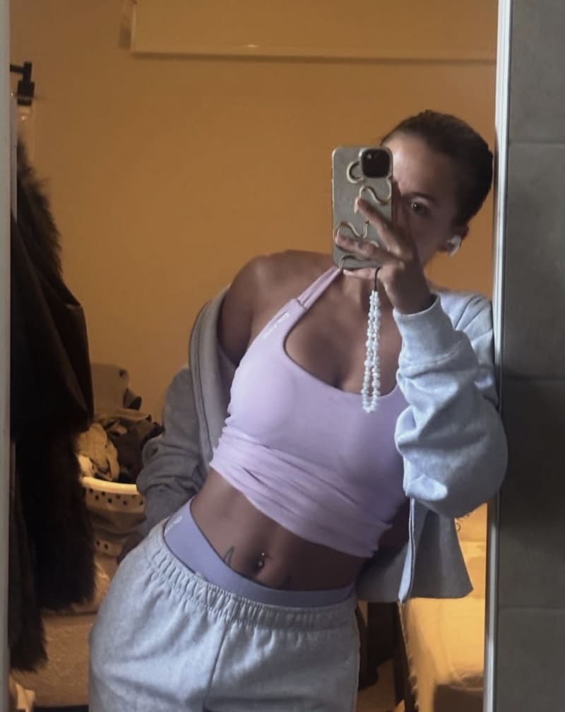 Chloe in sexy outfit