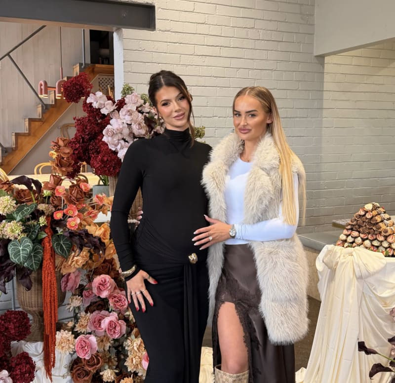 Em in coole winteroutfit