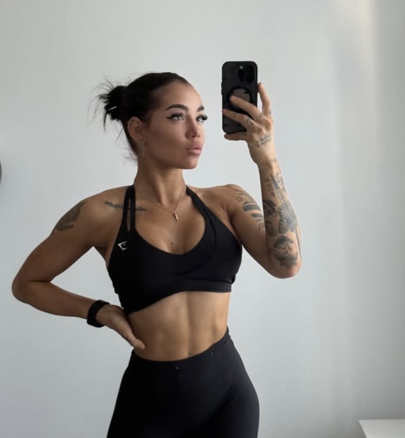 Lekker ding in sport outfit