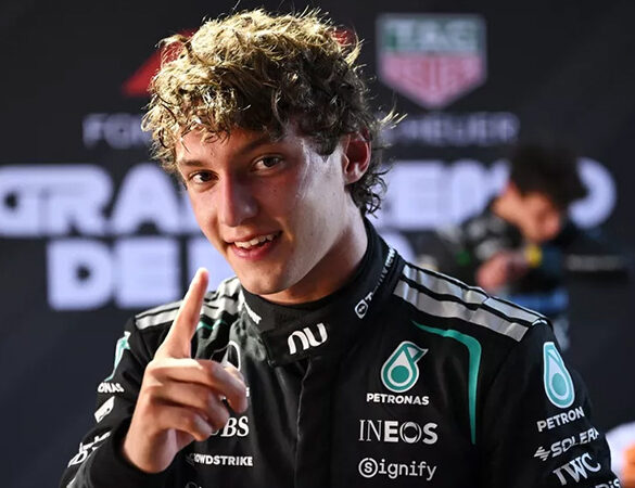 Kan Kimi Antonelli zondag in Austin Formule 1-wereldkampioen worden, met het titelscenario, de racetijden en de vorm van Verstappen