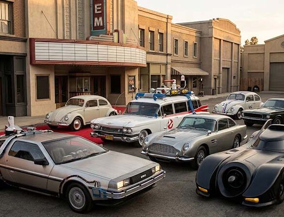 Top 10 iconische filmauto’s, van de DeLorean uit Back to the Future en de Aston Martin van James Bond tot Eleanor uit Gone in 60 Seconds